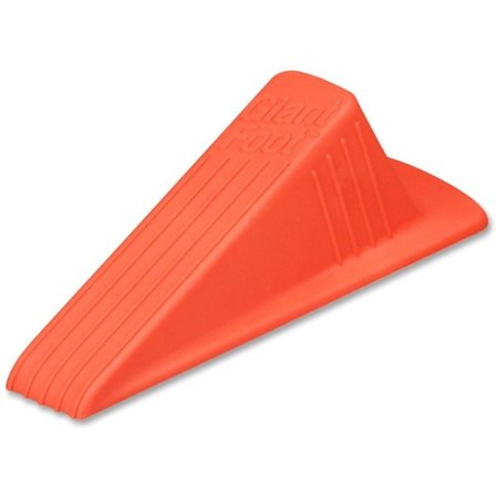 GIANT FOOT Doorstop, 3-1/2"x6-3/4"x2", Safety Orange MAS00965